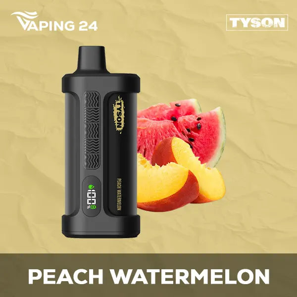 Tyson Iron Myke Peach Watermelon Flavor - Disposable Vape